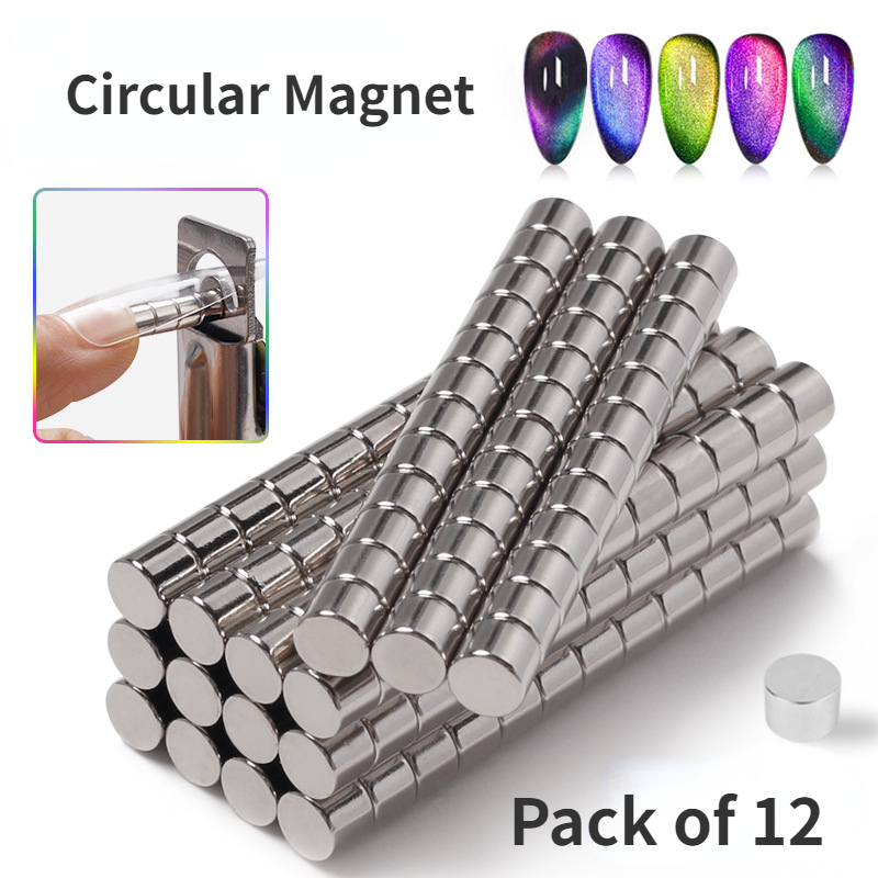 Contour Palette Stick - 12/24 Stück kleine Magnete für Acrylnägel,